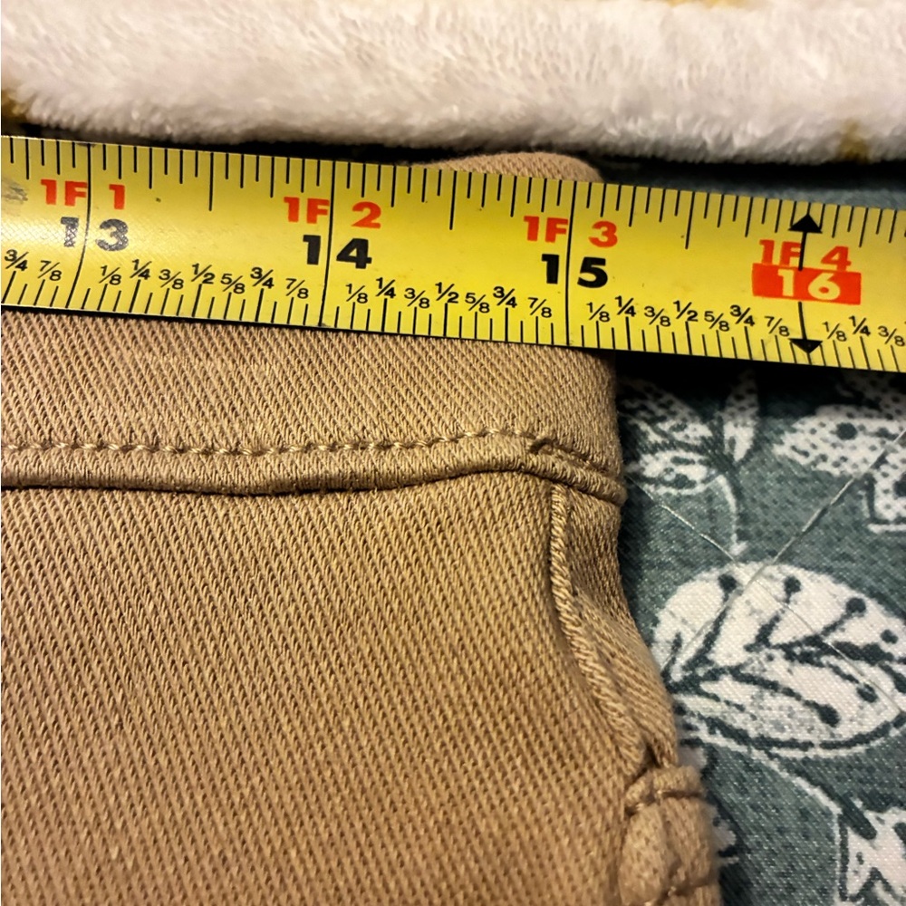 EUC Time & Tru Ladies Full Length Pull On Ankle Khaki Pants - Picture 5 of 10